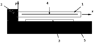 A low thermoelastic damping cantilever microbeam resonator with through-hole structure