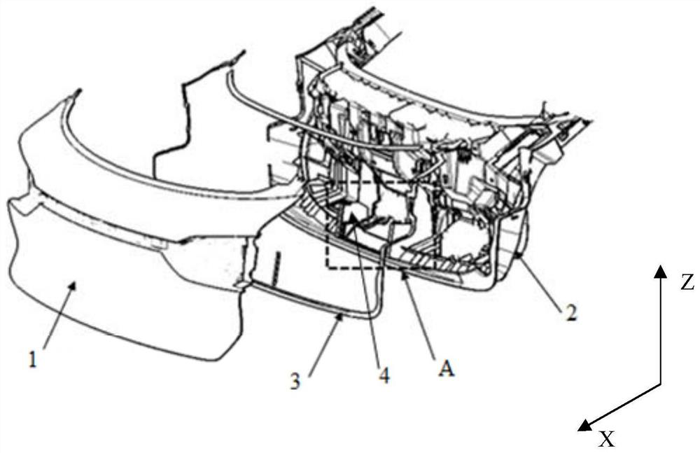 Tail door structure and vehicle