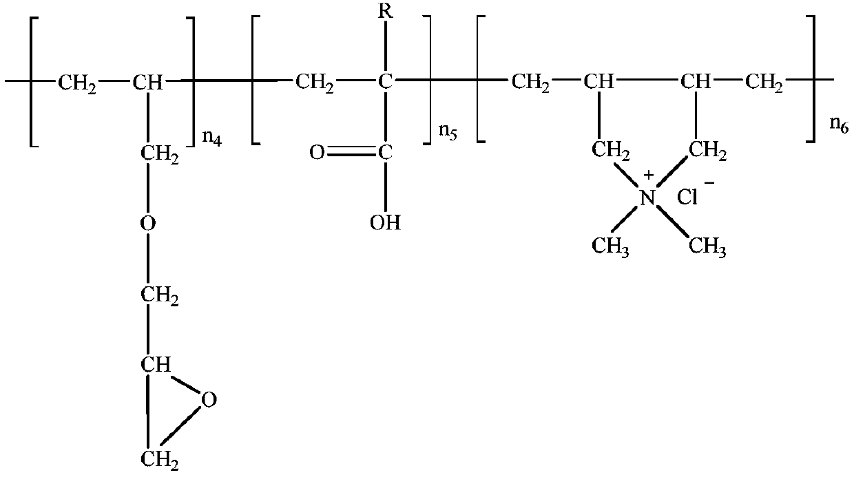 Zinc oxide-quaternary ammonium salt polymer composite antibacterial agent and preparation method thereof