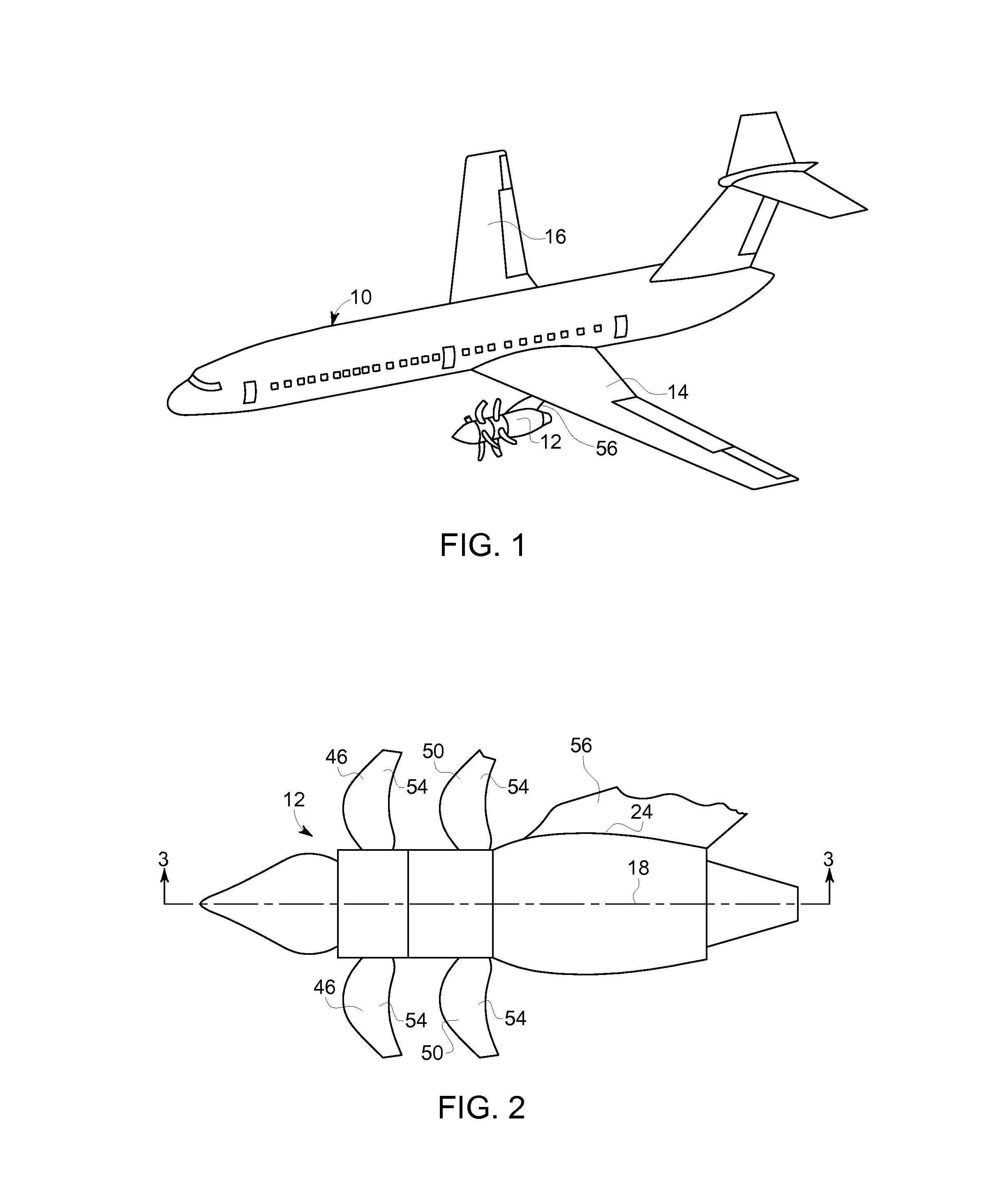 Airfoils including tip profile for noise reduction and method for fabricating same