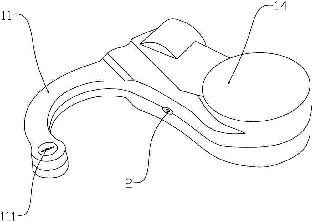 Ear-hanging device equipped by electric power regulation and control attendant