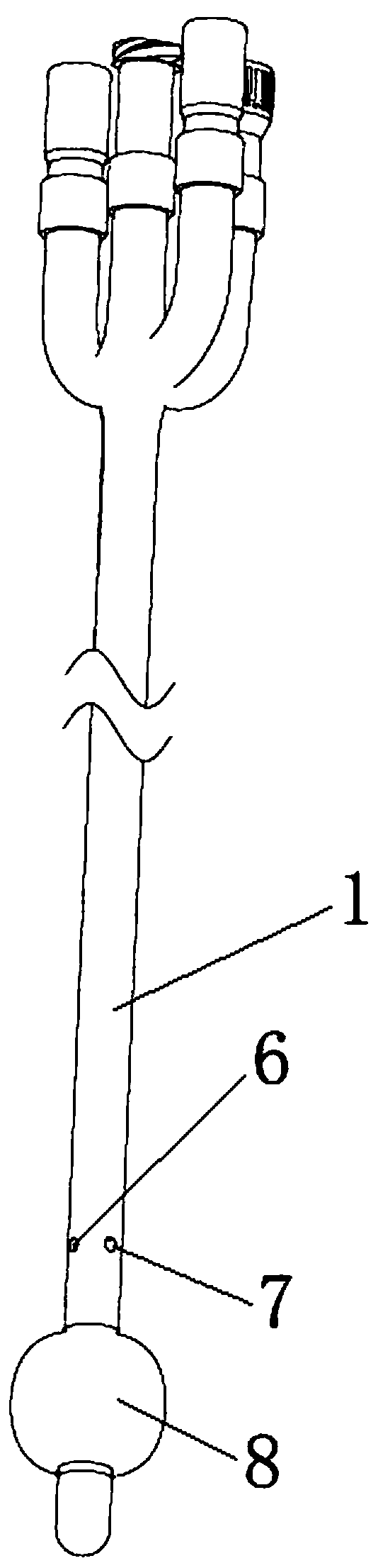 Bladder intra-cavity afterloading radiotherapy device