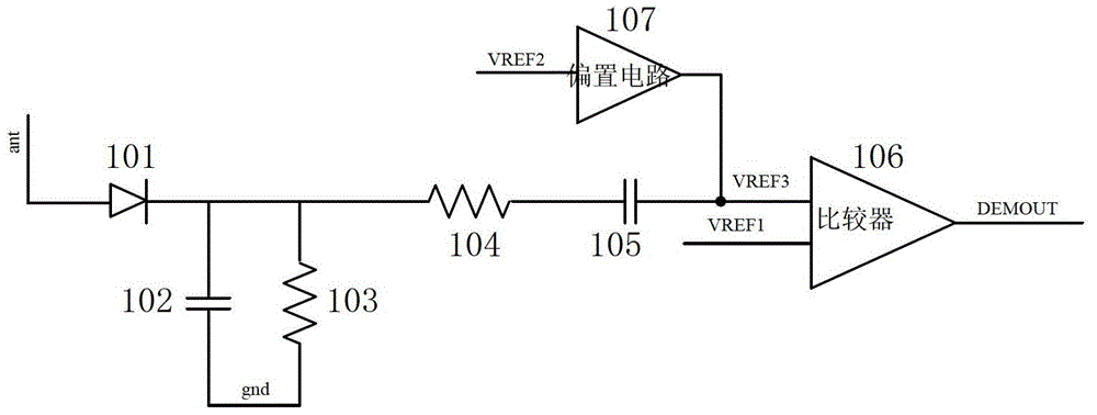 Demodulation circuit of non-contact IC card