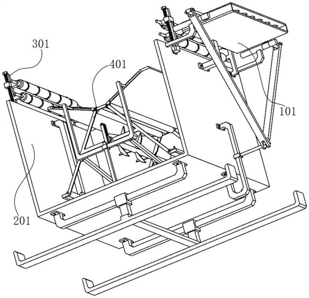 Textile fabric dyeing device facilitating fabric taking