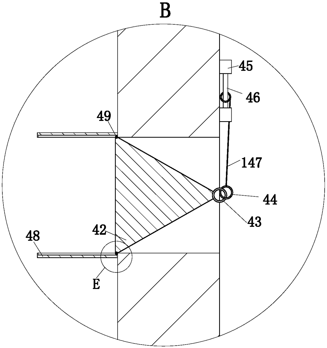 Multistage separator for microorganisms