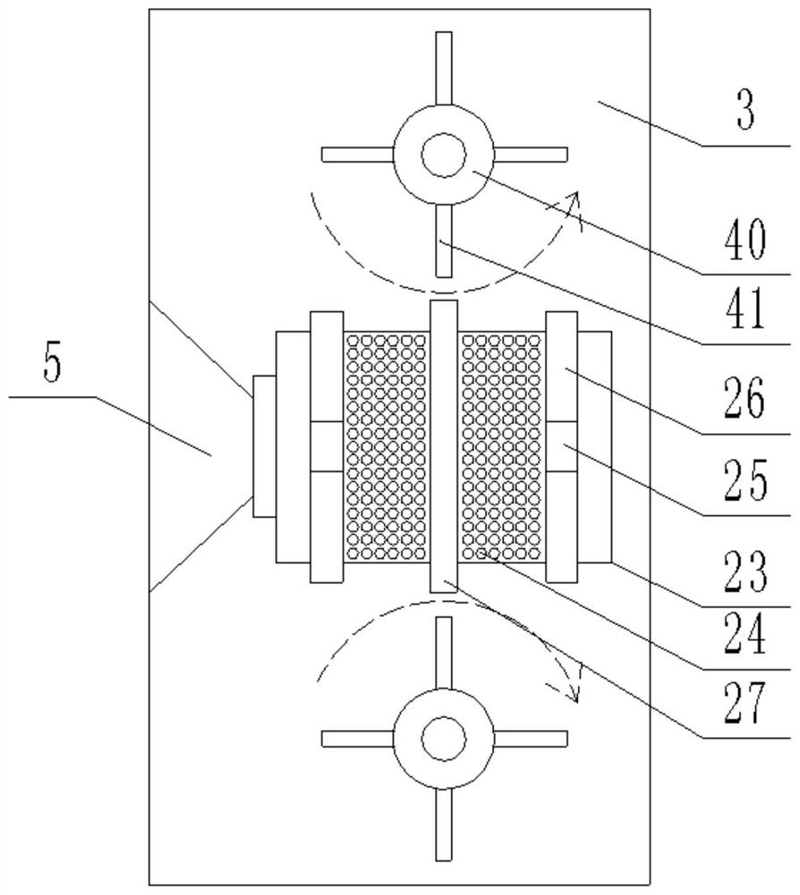 Multi-stage air filtering device for urban rail vehicle