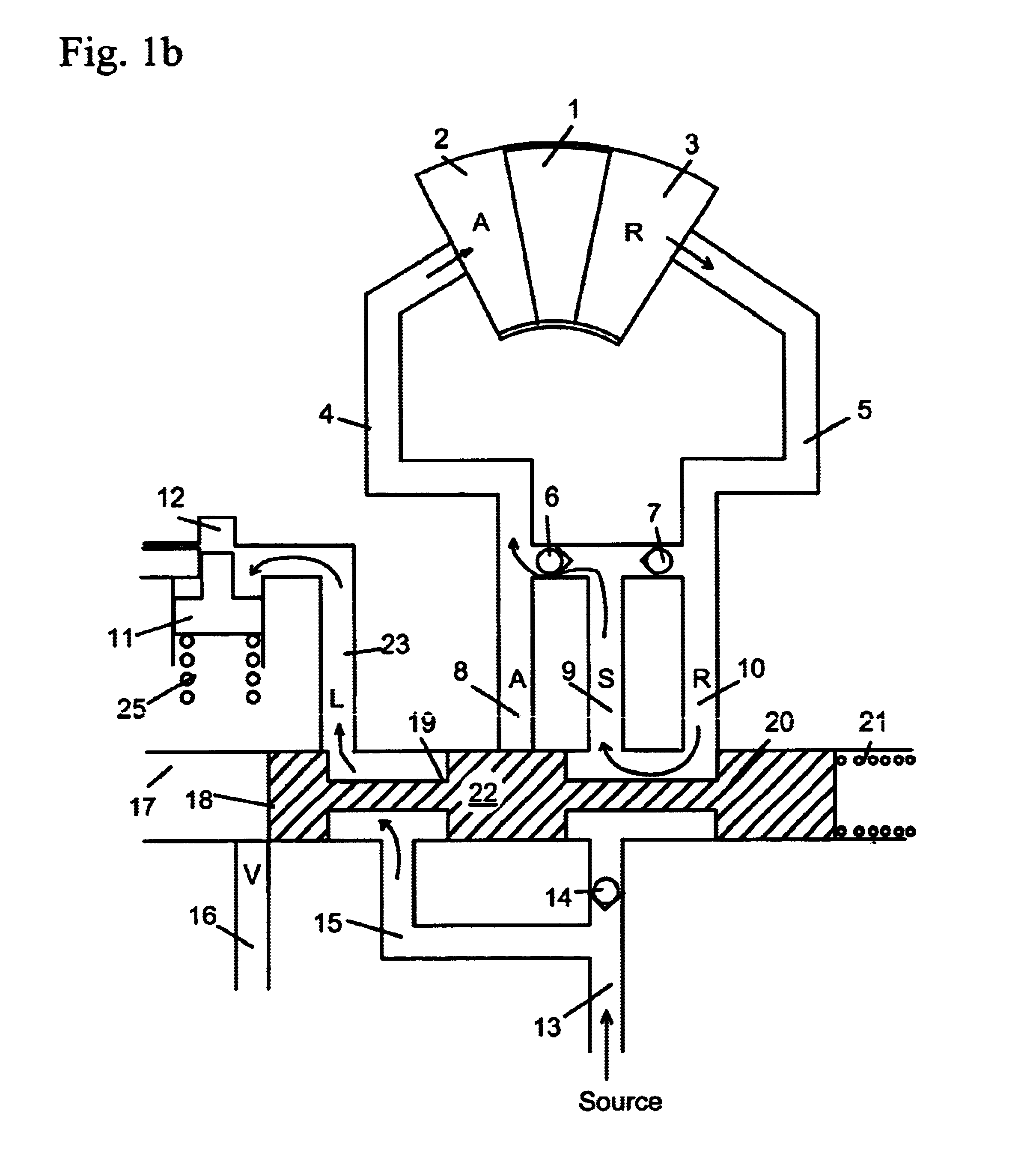 Spool valve controlled VCT locking pin release mechanism