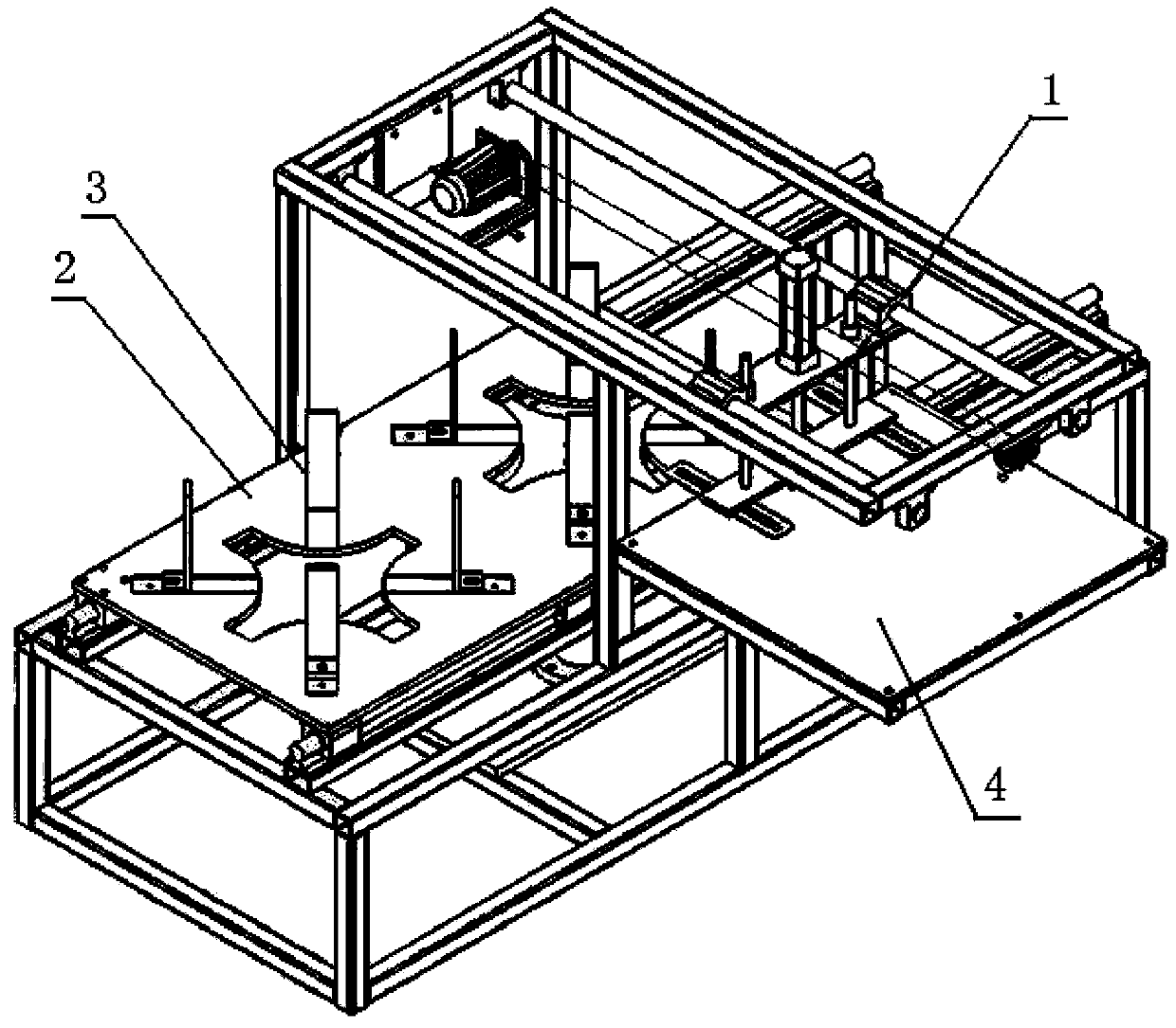 Automatic absorbing feeding device