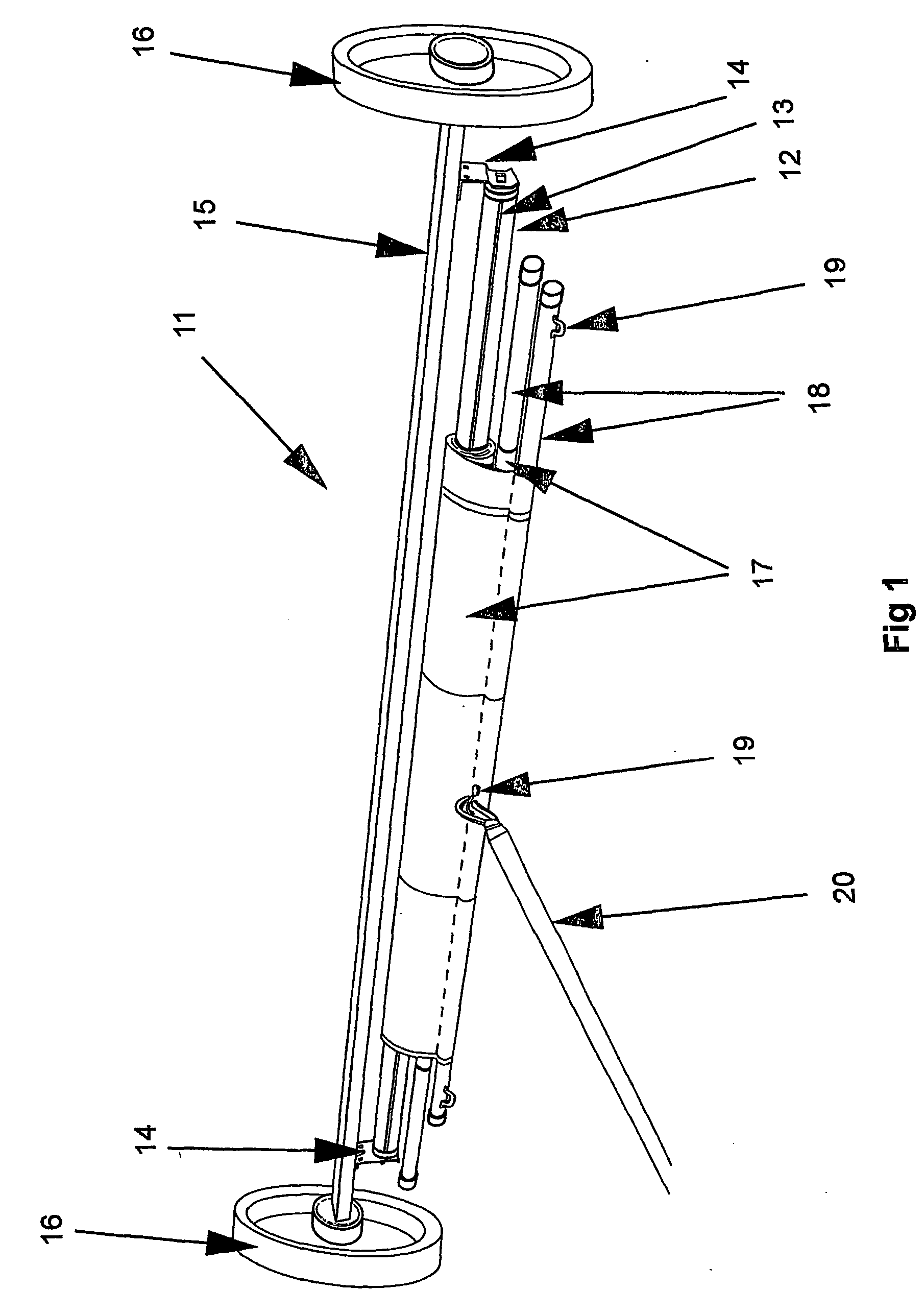 Retractable self rolling blind awning or cover apparatus