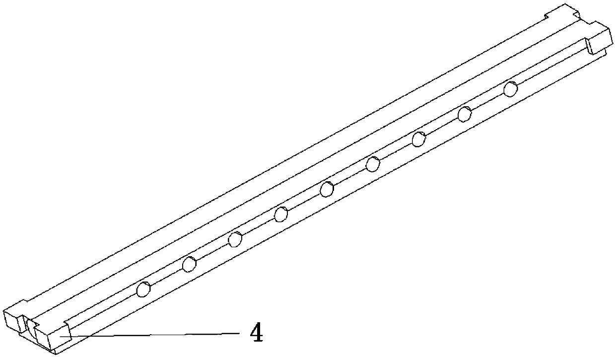 Fixture for injecting glue into and preheating ceramic core
