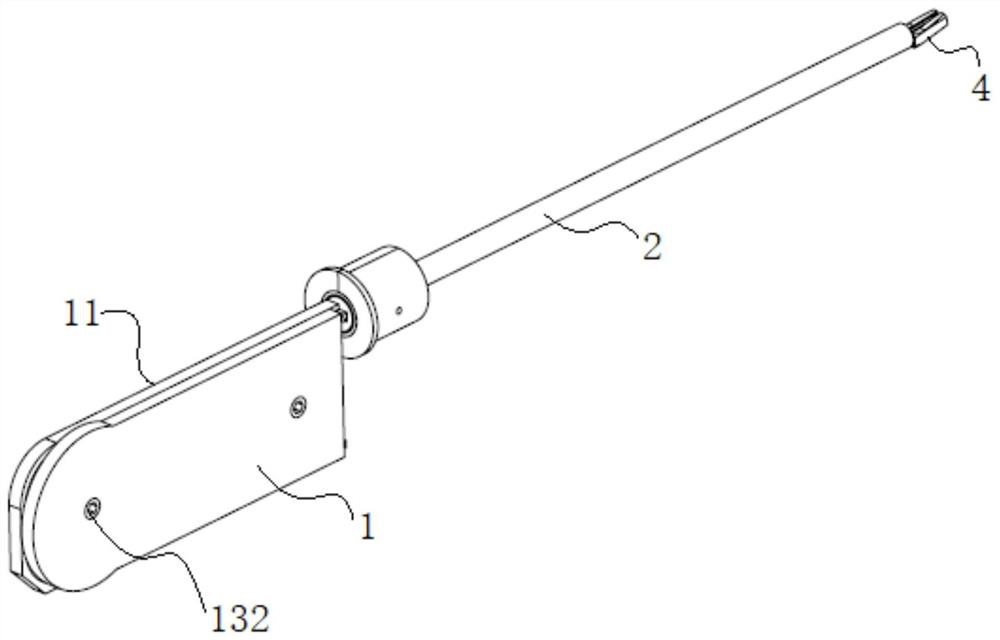 Bin clamping device and surgical operation instrument