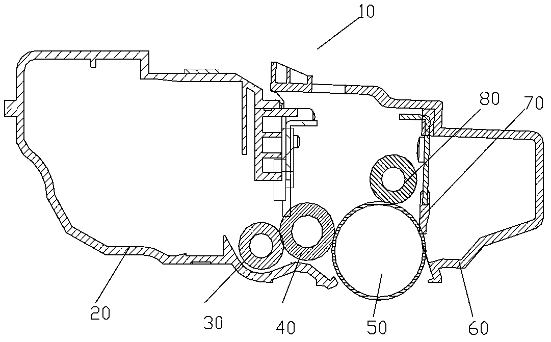 Elastomer roller, manufacturing method thereof, developing box and image forming device