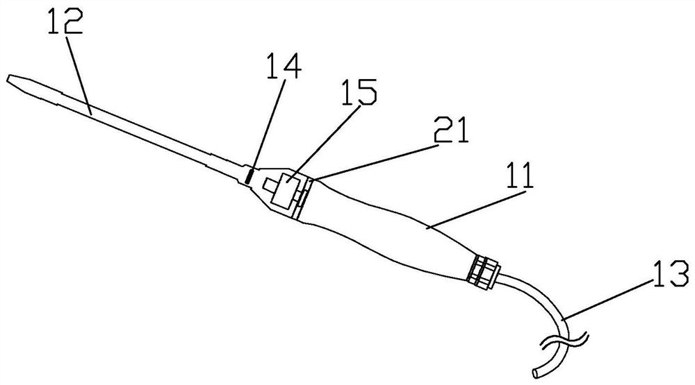 Single component continuous leak detection system and leak detection method