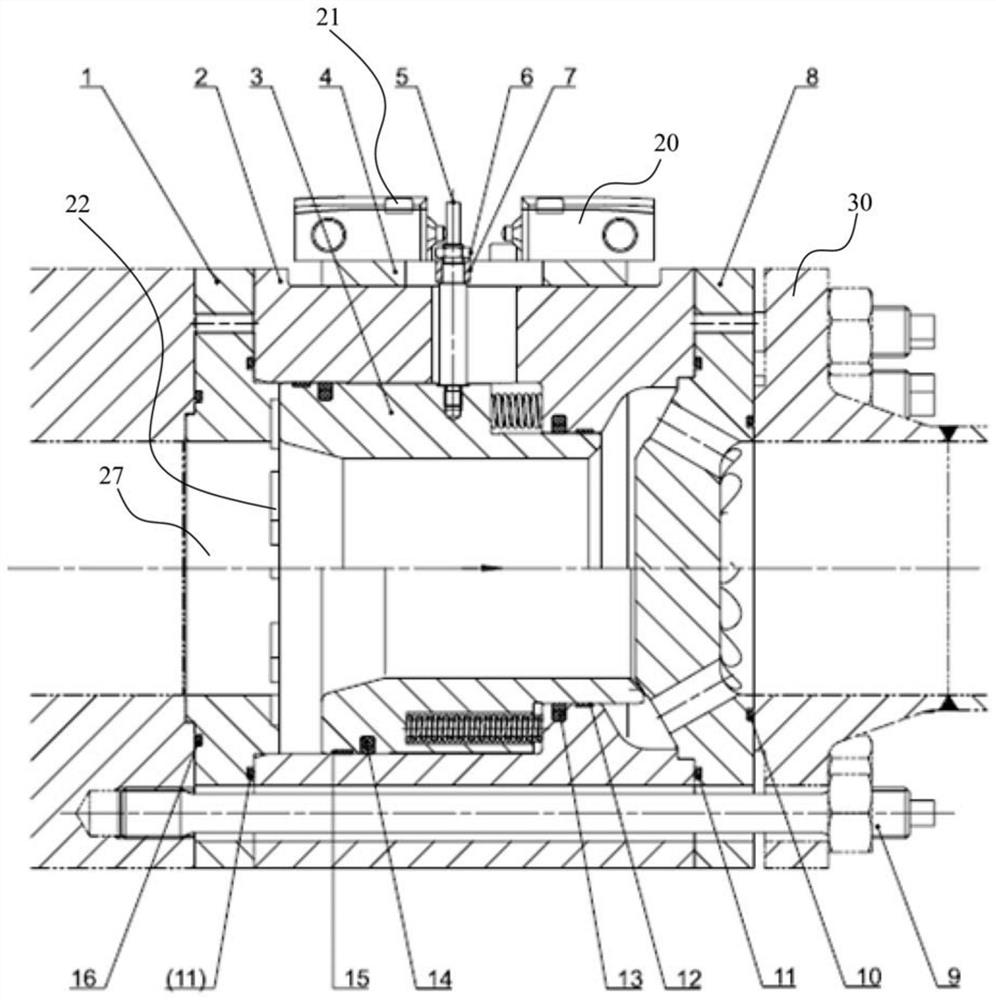 Sliding type air valve