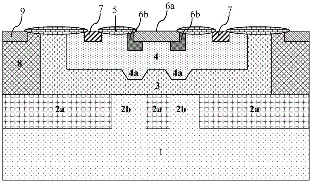 Vertical npn device in bcd process and its manufacturing method