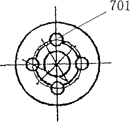 High pressure water switch for water cutting machine