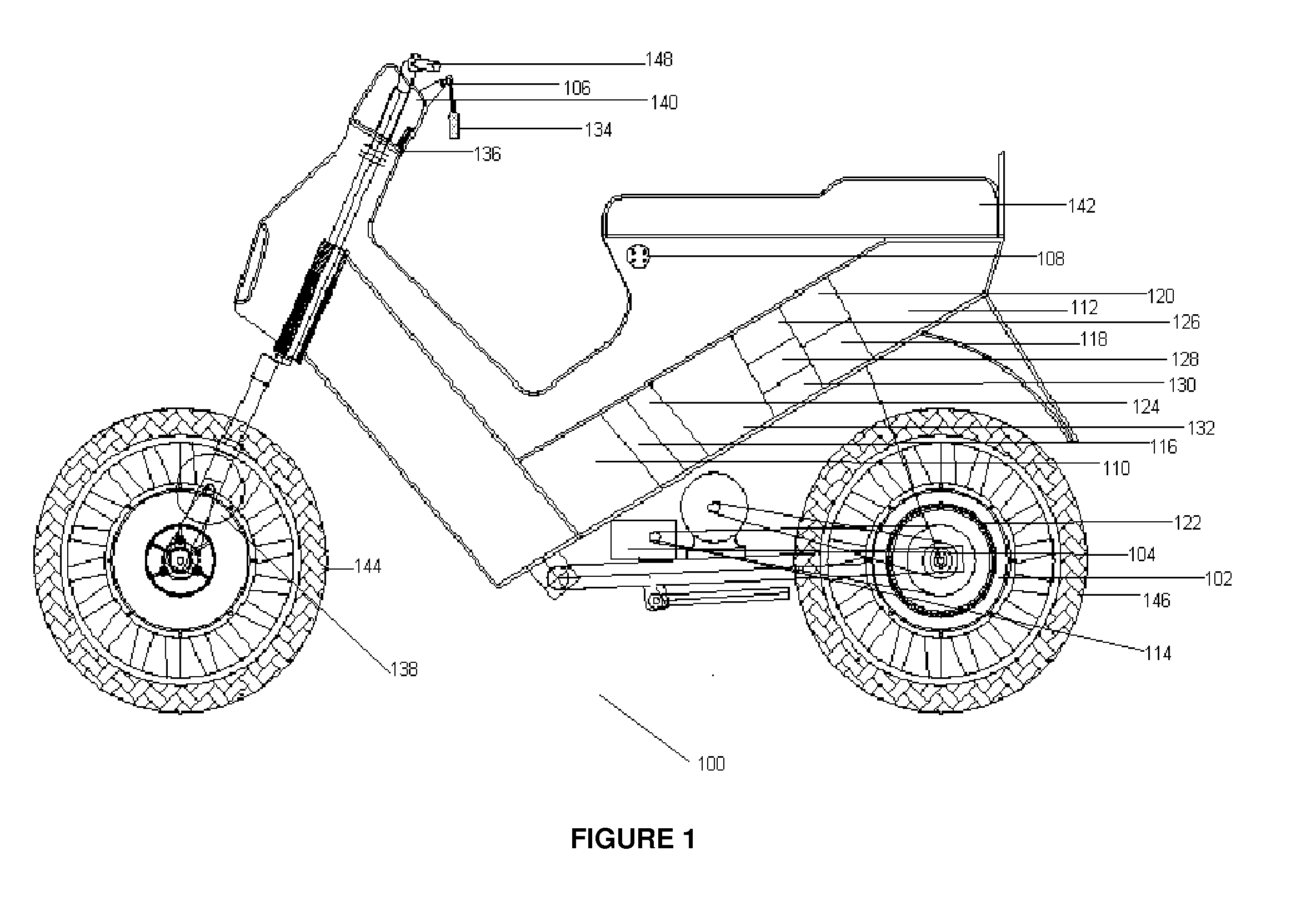 Electrically powered motorized vehicle with continuously variable transmission and combined hybrid system