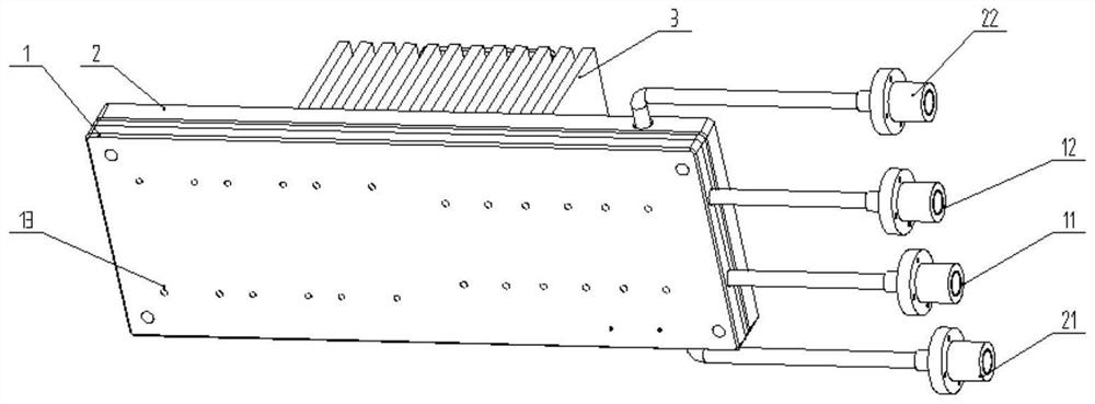 Heat dissipation device of frequency converter, control method and control device of heat dissipation device and electric appliance