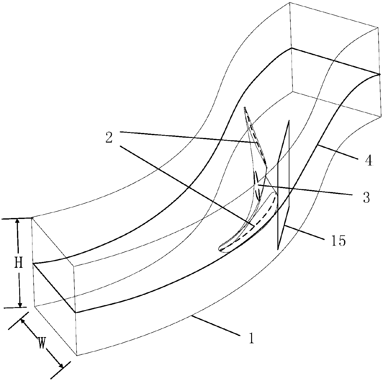 Design method of impeller blade drag reduction micro-texture