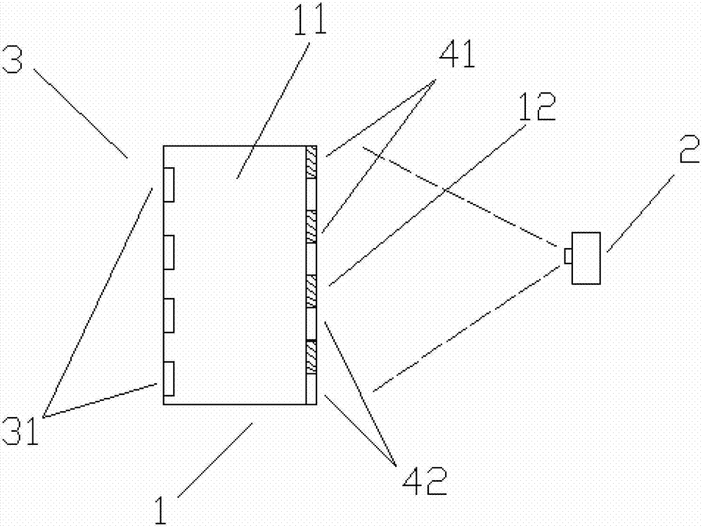 Glasses-free 3D projection system and its projection screen