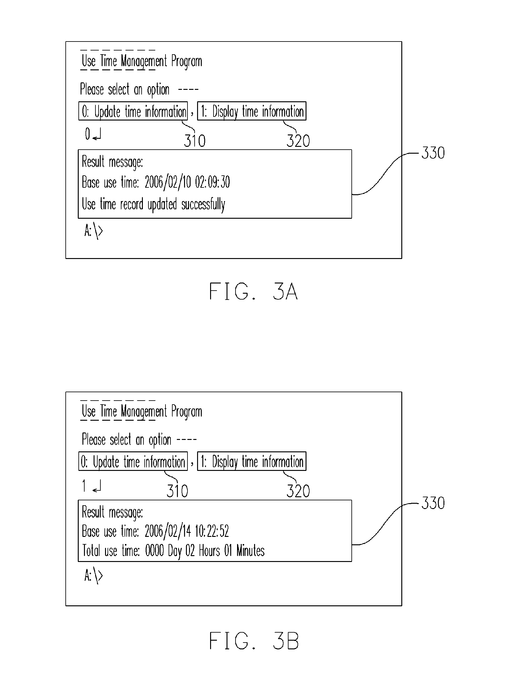 Method for recording use time of computer system
