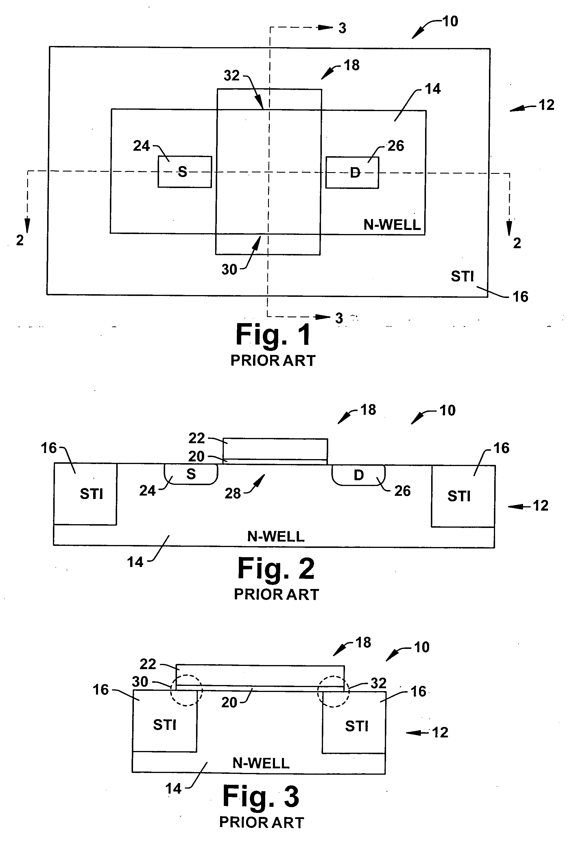 One time programmable EPROM fabrication in STI CMOS technology