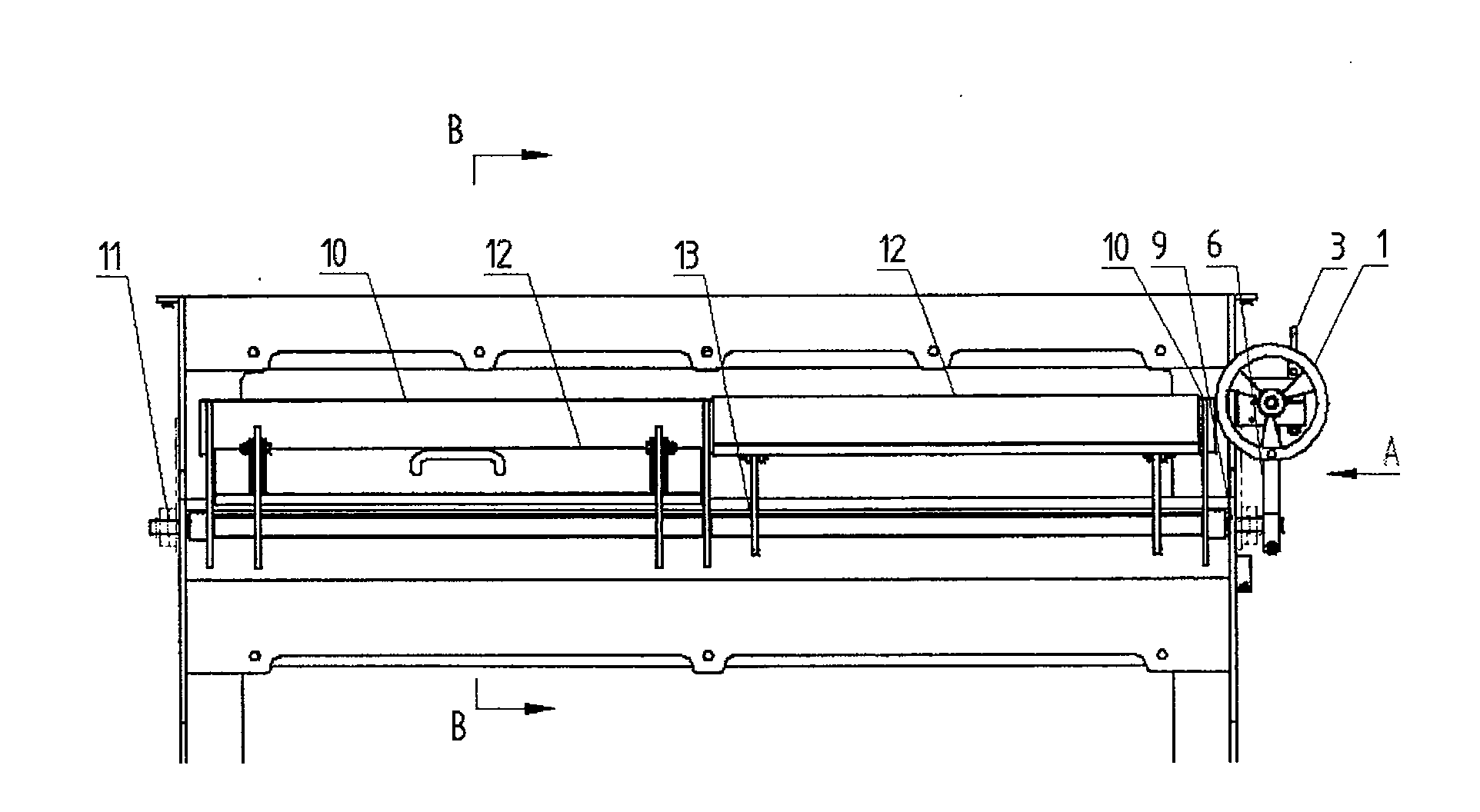 Control device for opening material door of oilseed-cracking machine