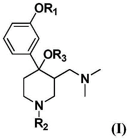 Aminomethylpiperidine derivatives, and preparation method and pharmaceutical application thereof