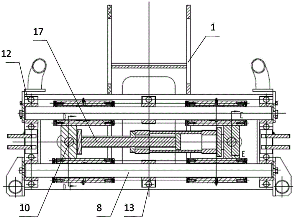 A rail-type iron driller's turnbuckle pliers