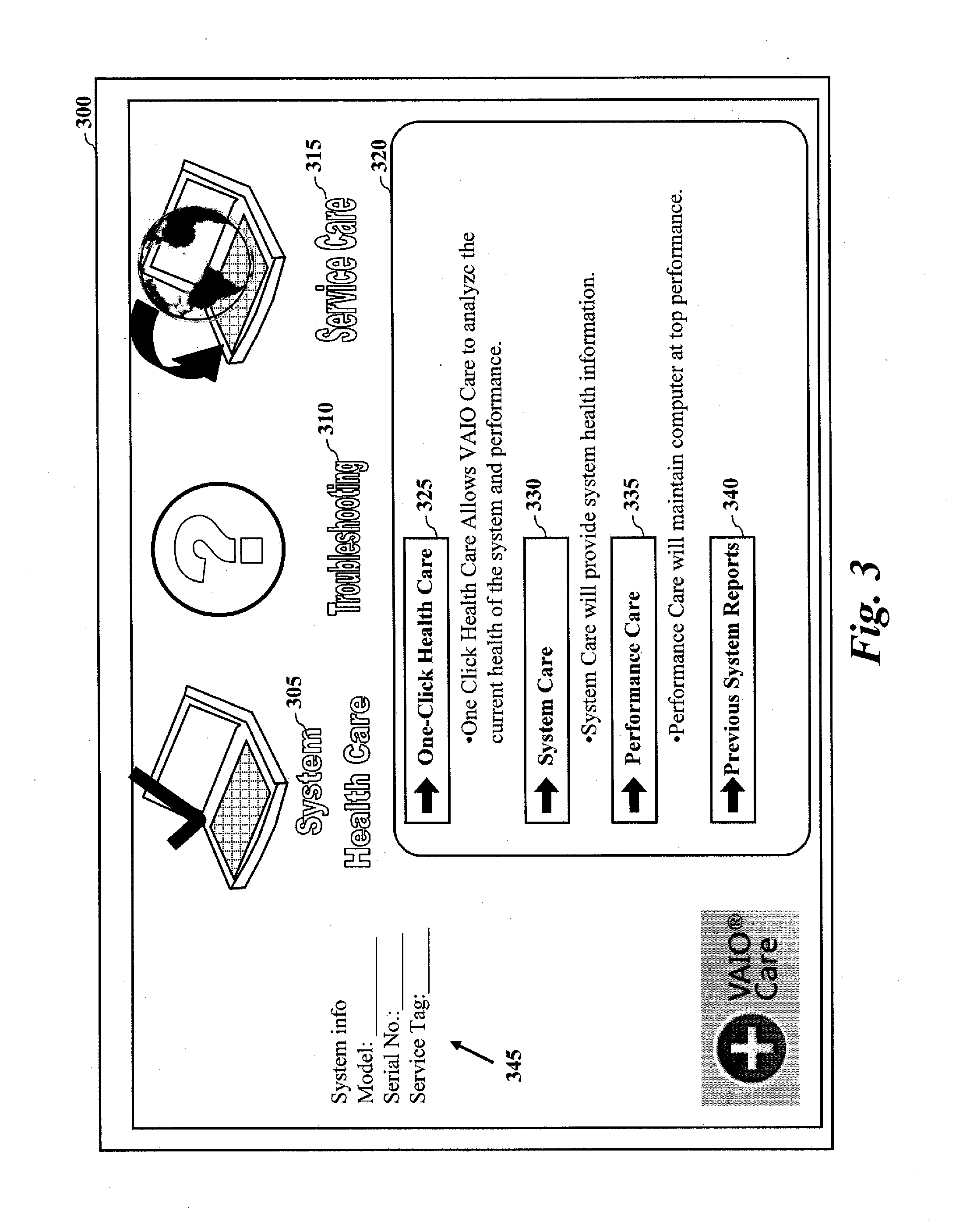 System health and performance care of computing devices