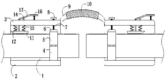 Auxiliary device for stainless steel pipe connection