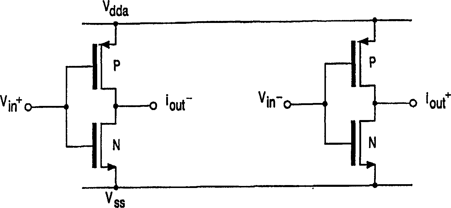 Balanced transconductor and electronic device