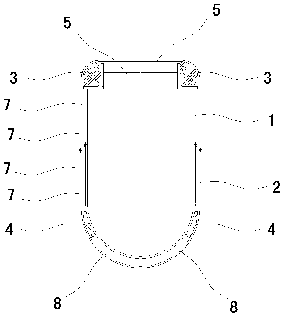 Side face underload weld joint cargo boom