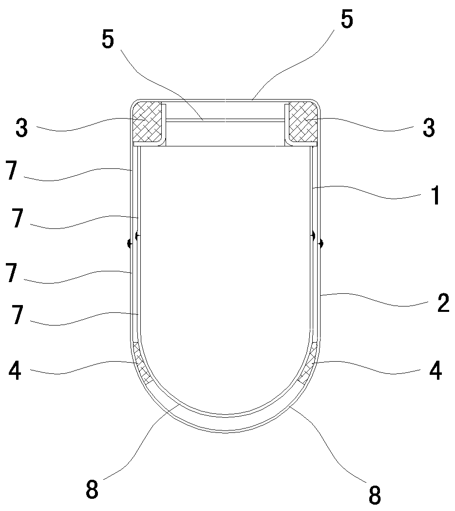 Side face underload weld joint cargo boom