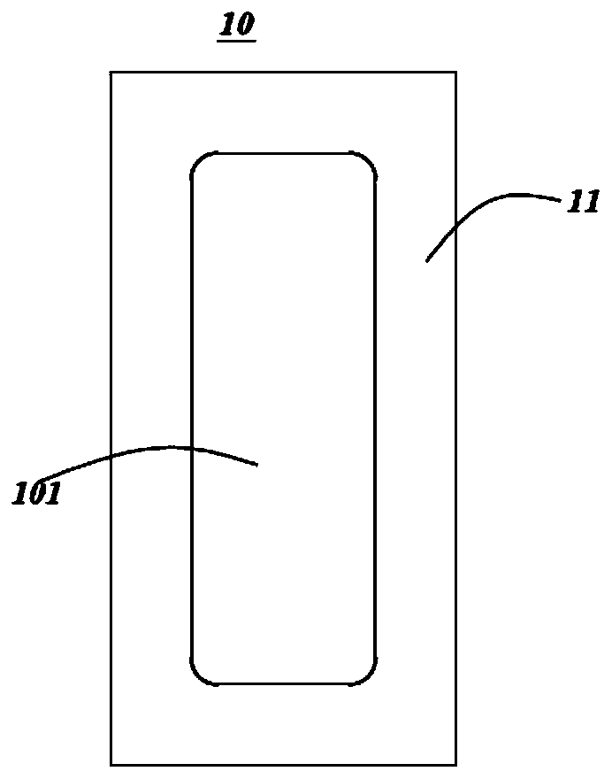 Tube package structure and package method