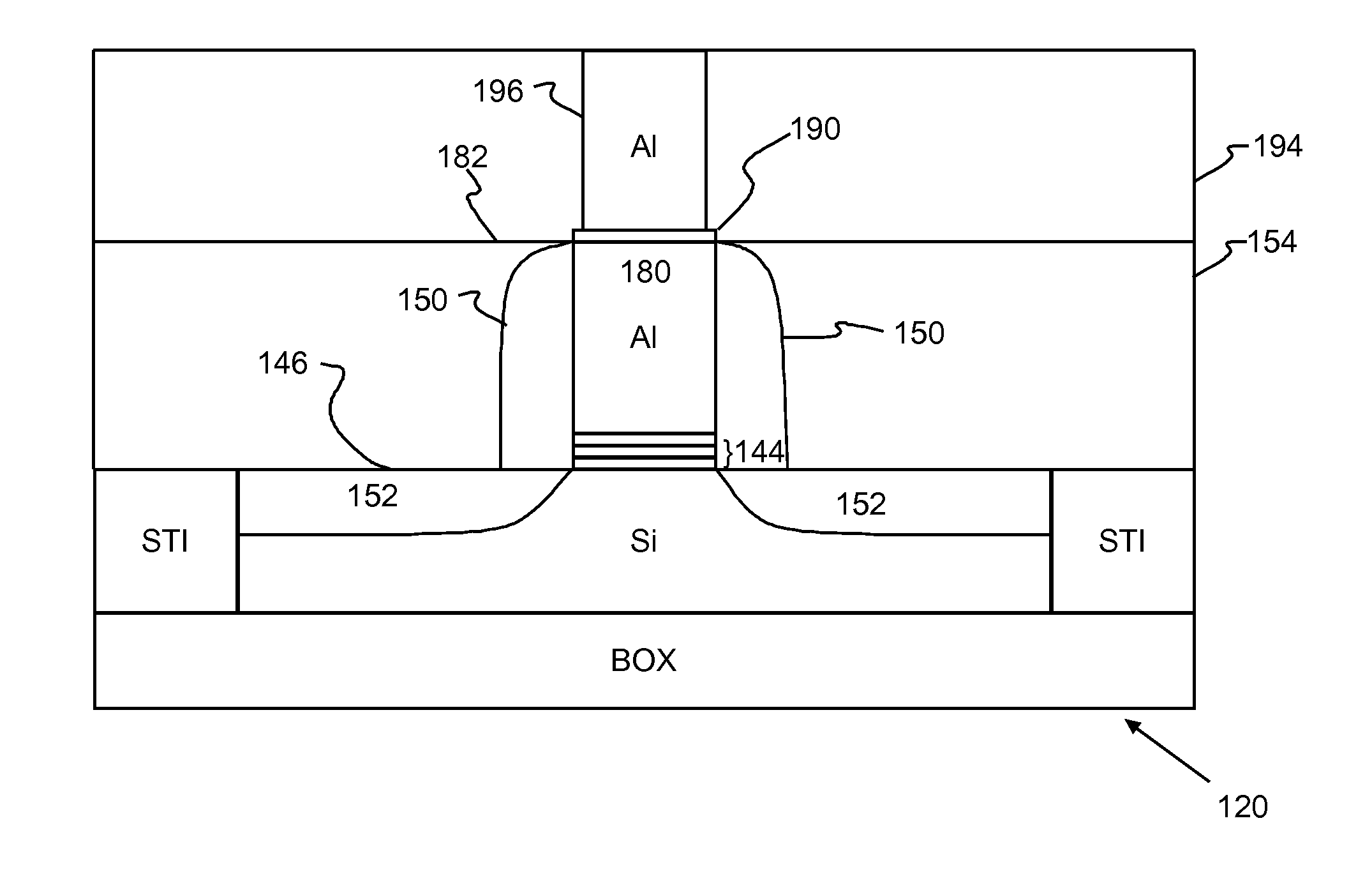 Method of replacing silicon with metal in integrated circuit chip fabrication