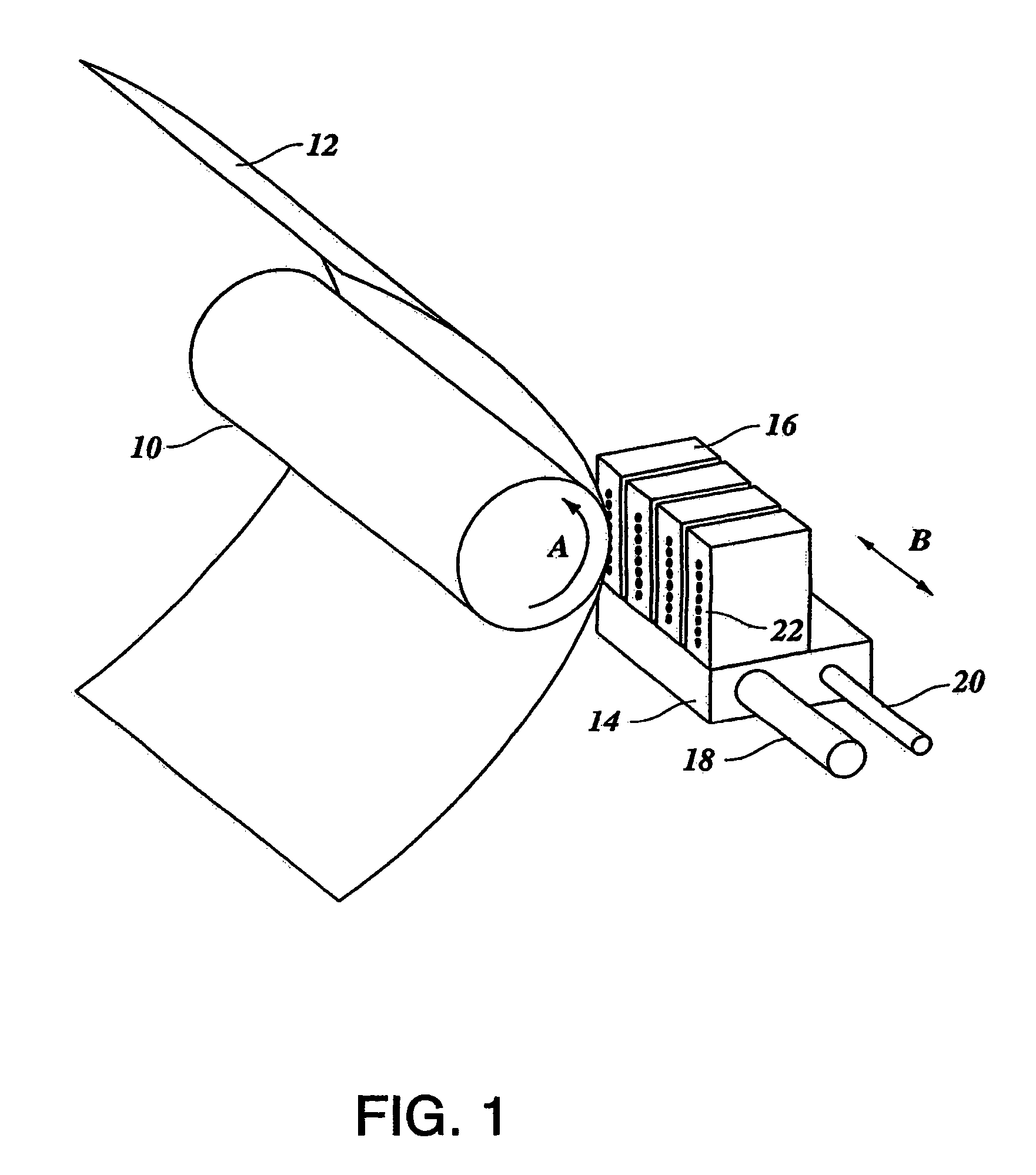 Inkjet system, method of making this system, and use of said system