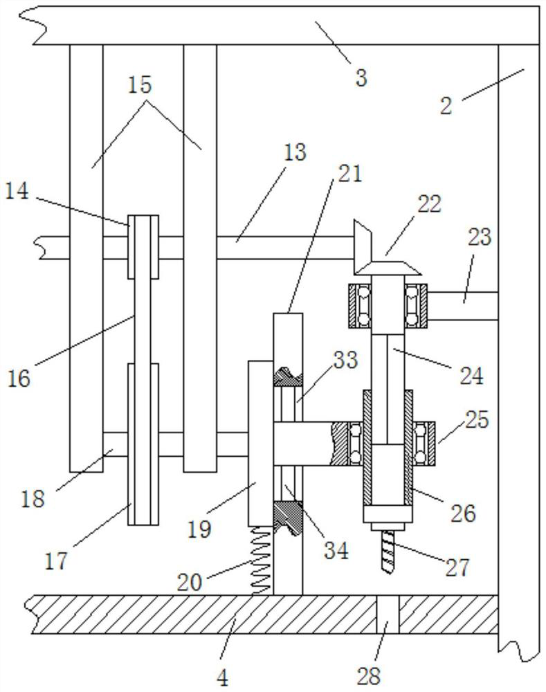 Cutting and punching equipment for beehive processing and using method thereof