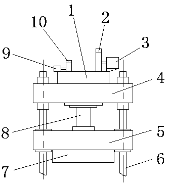 Punching force adjustable punching machine