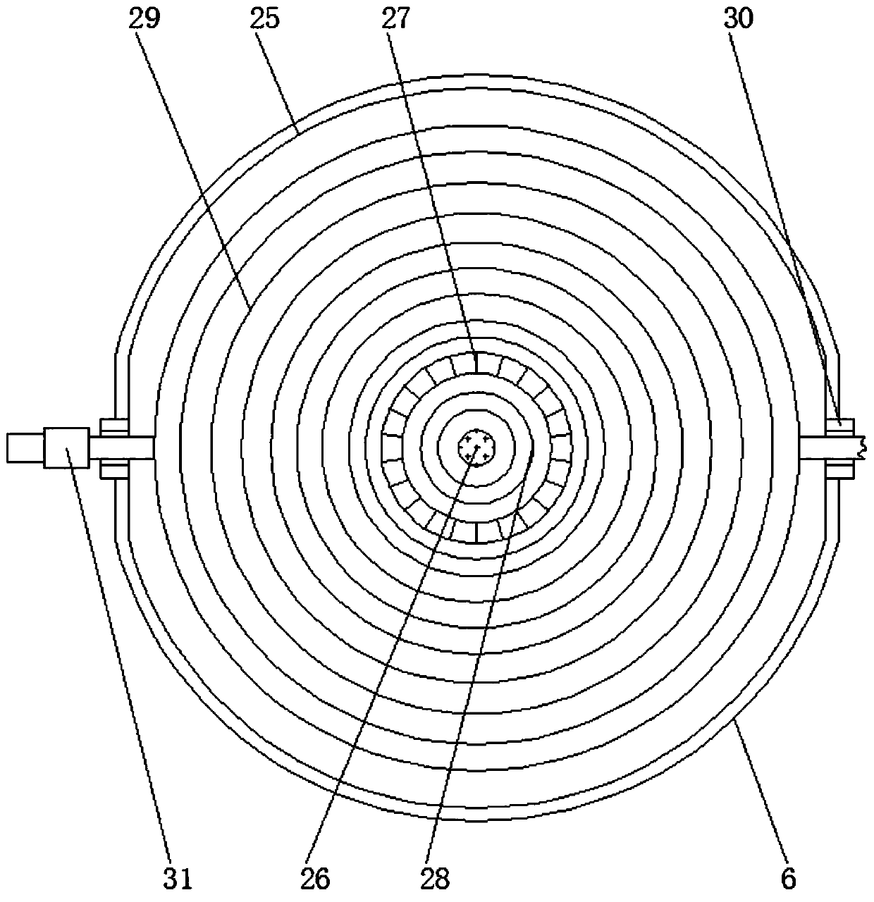 Rotary learning display device