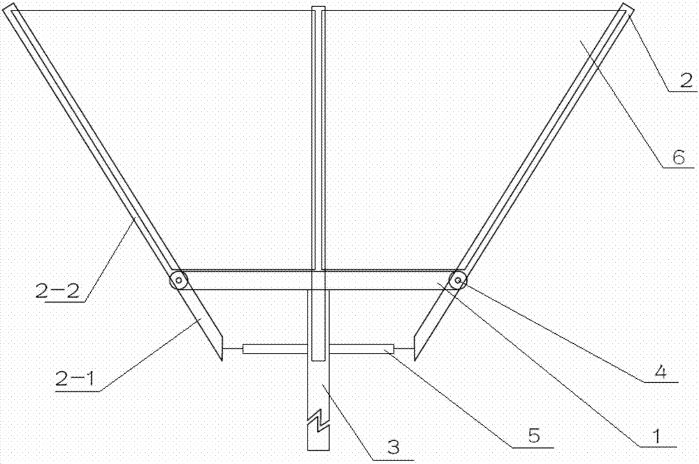 A power line network nest removal device and working method