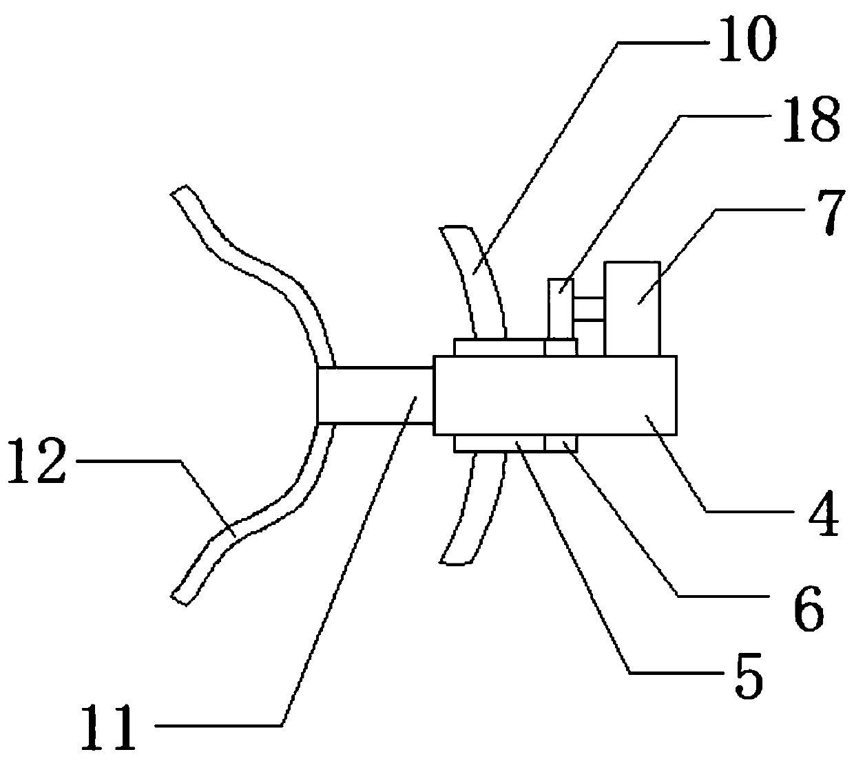 Bird repelling device for fruit planting
