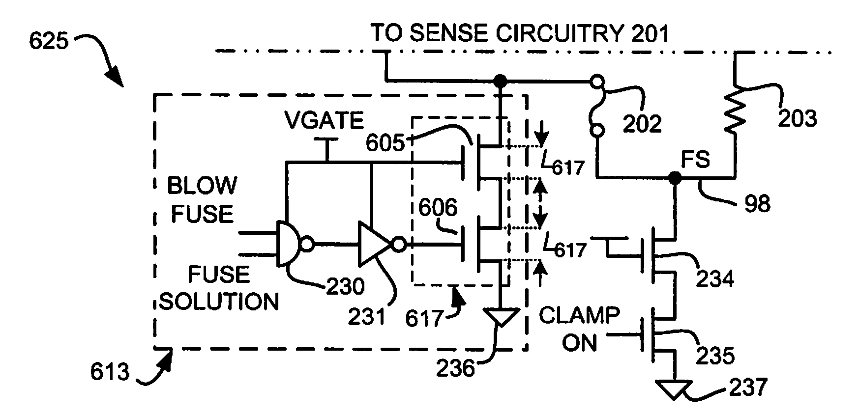 Method and Apparatus to Monitor Circuit Variation Effects on Electrically Programmable Fuses