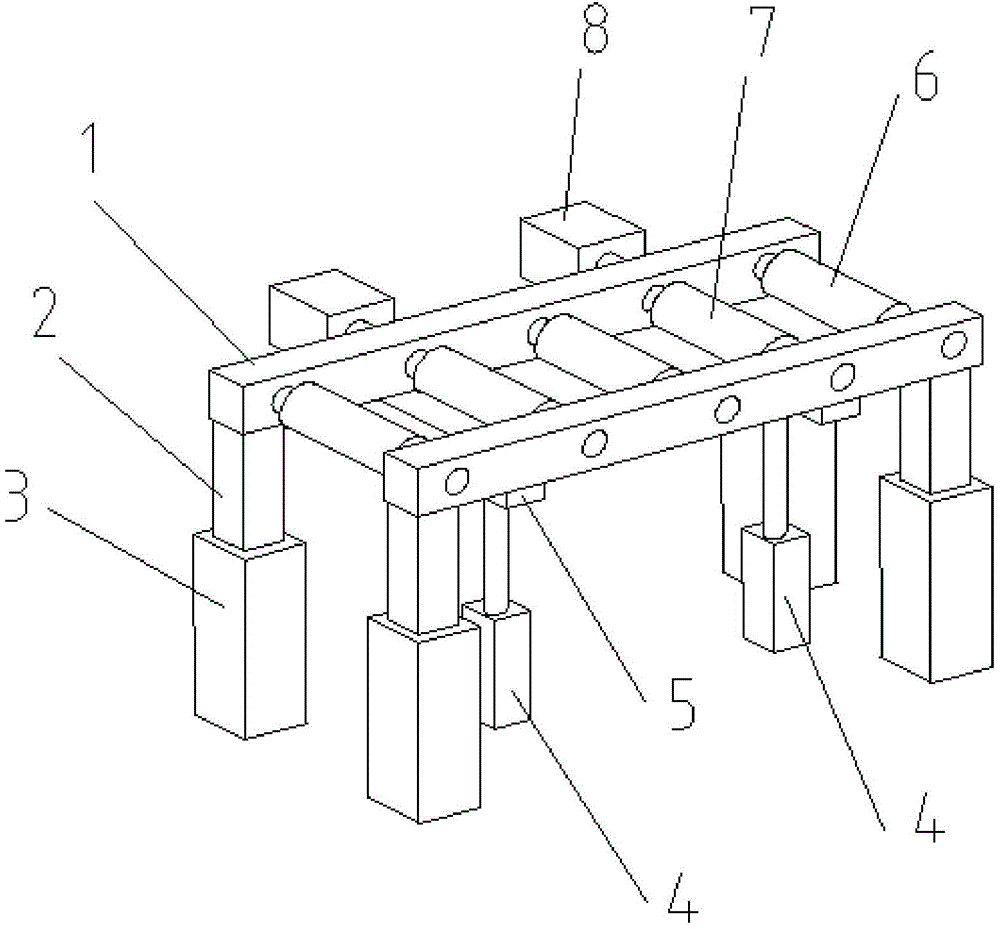 Steel plate lifting and transporting device