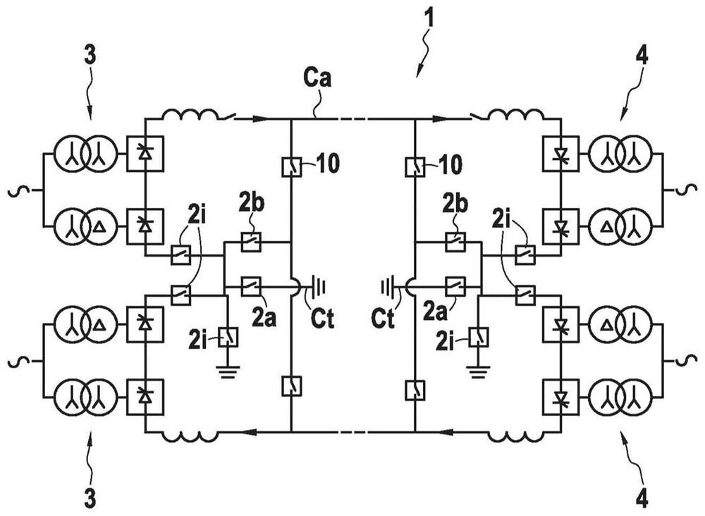 co for high voltage direct current grid  <sub>2</sub> switch