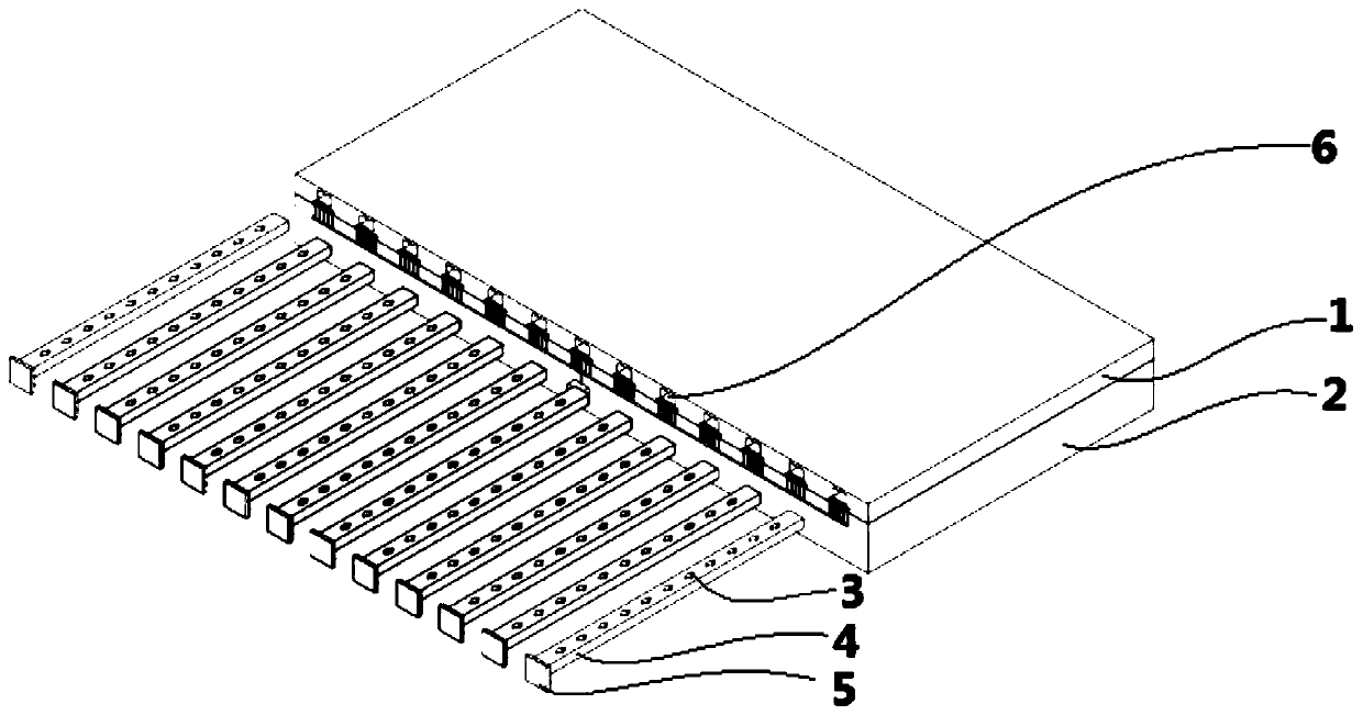 Sleep state monitoring ribbon structure for smart mattress