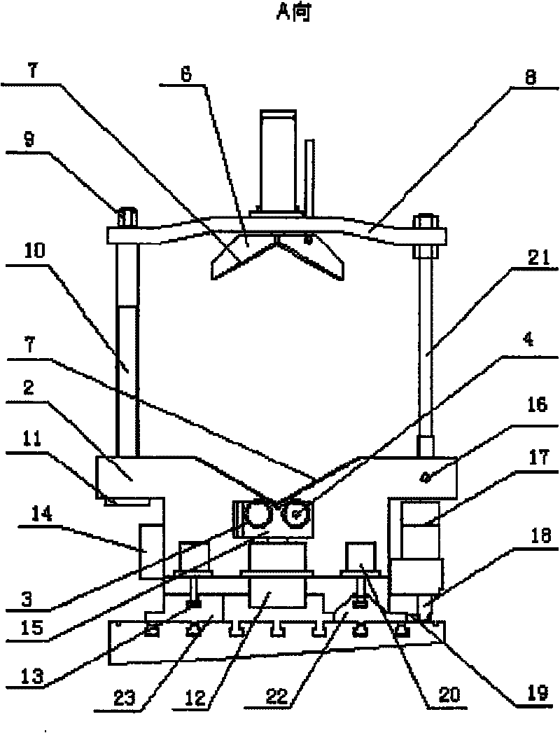 Full automatic hydraulically operated fixture device