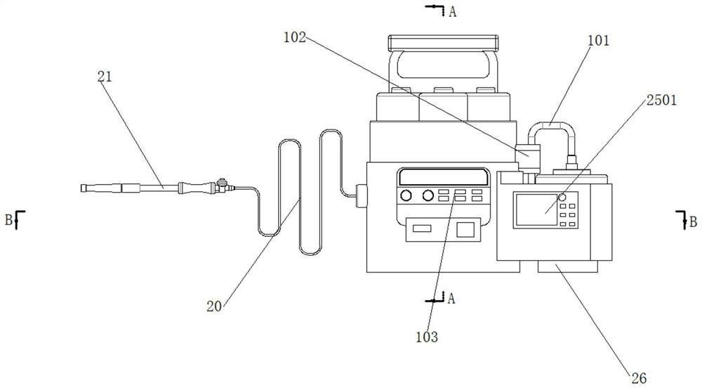 Collection, separation and culture integrated device for clinical endometrial stem cells