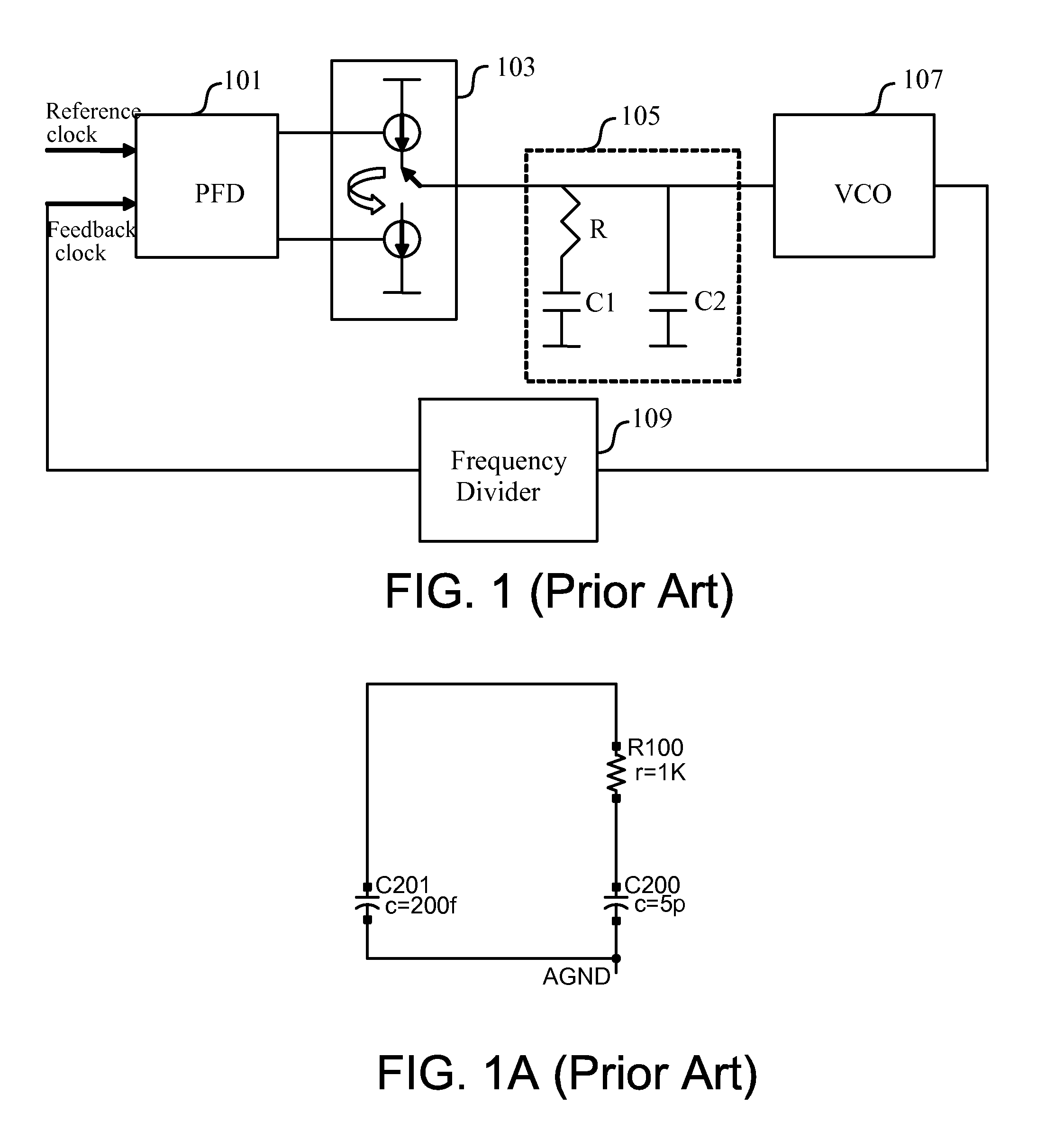 Adjustable pole and zero location for a second order low pass filter used in a phase lock loop circuit