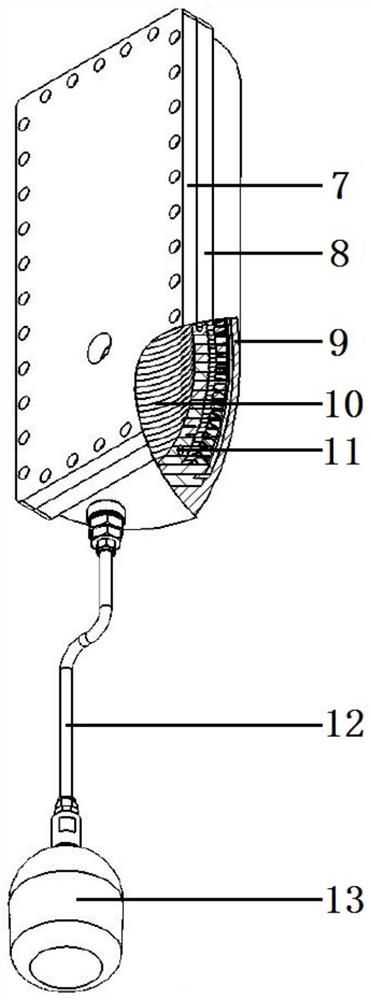 Full-sea-depth working high-frequency arc-shaped transmitting array